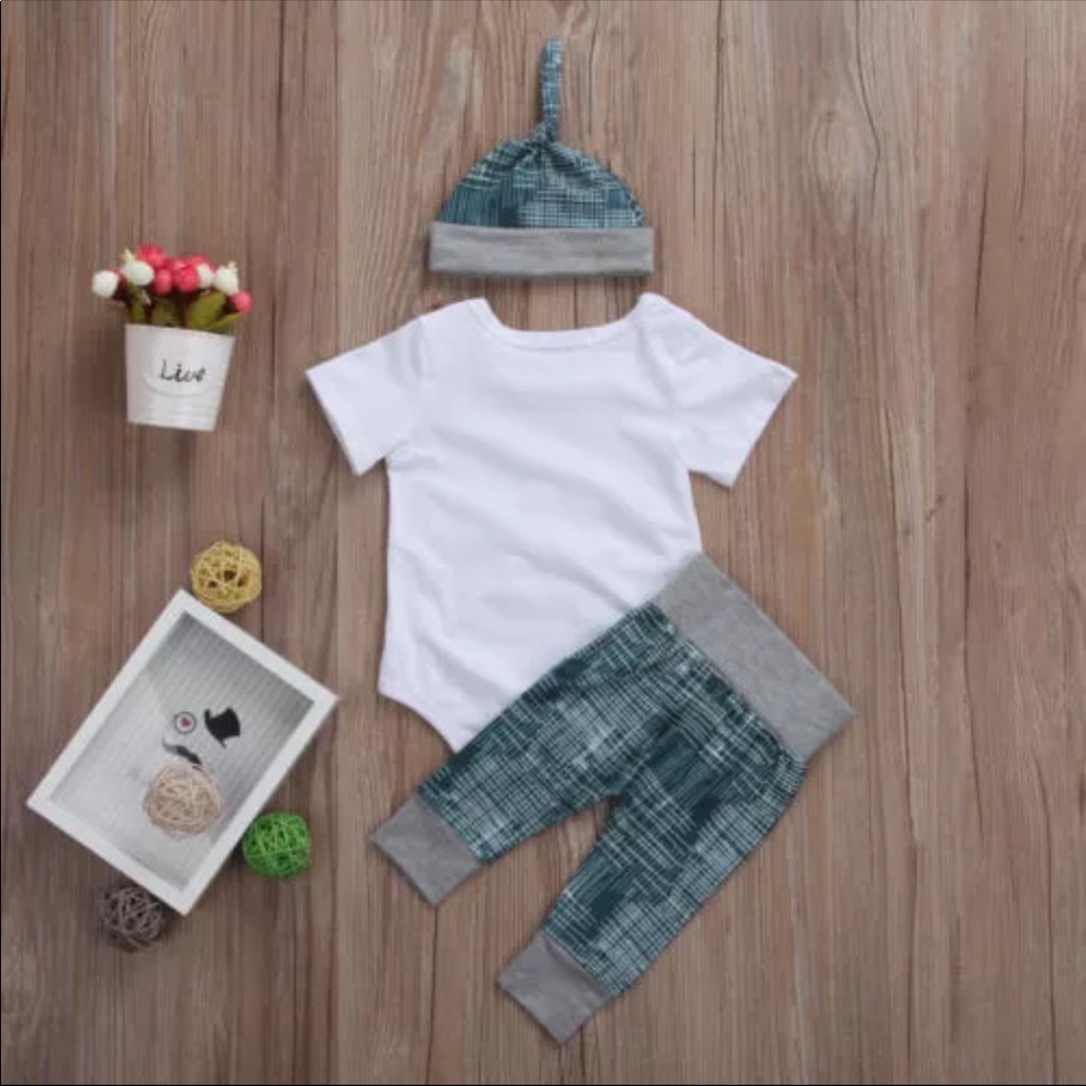 Baby Boy Kids Jumpsuit Romper Bodysuit Outfits - Picture 4 of 6